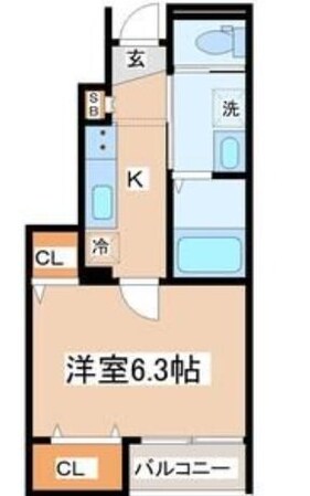 DAICOROIIの物件間取画像